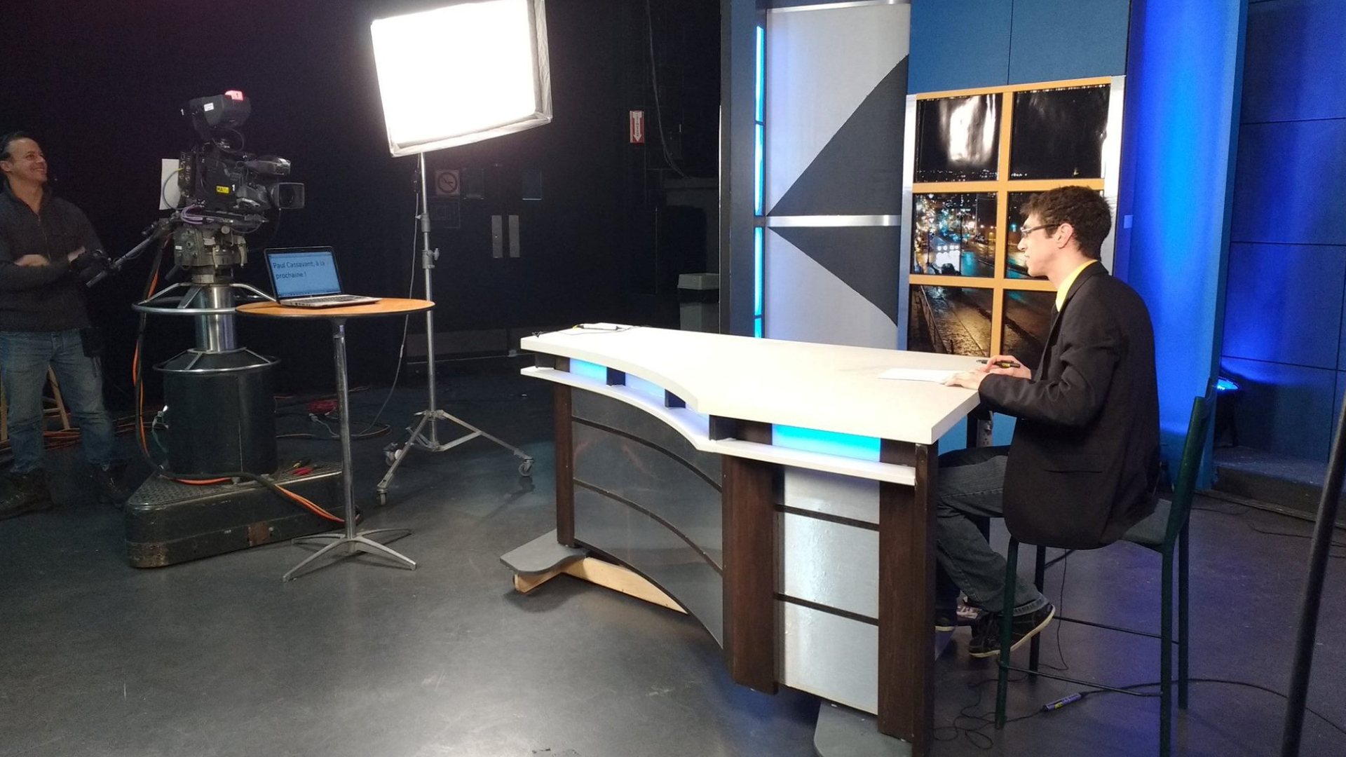 Paul Casavant à l'émission l'Estrie de Show