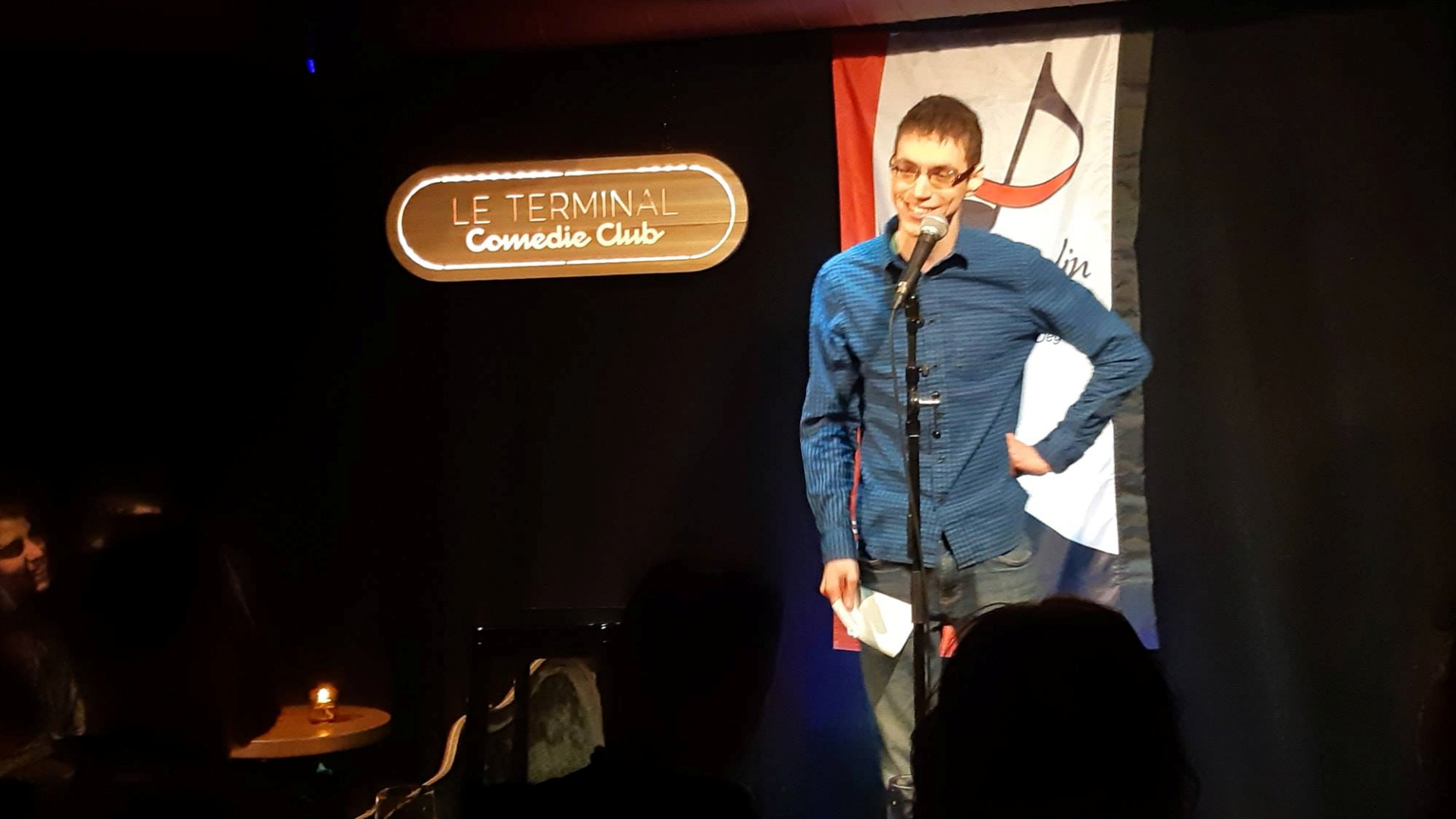 Stand-up au Terminal Comédie Club pour les Auditions du Tremplin